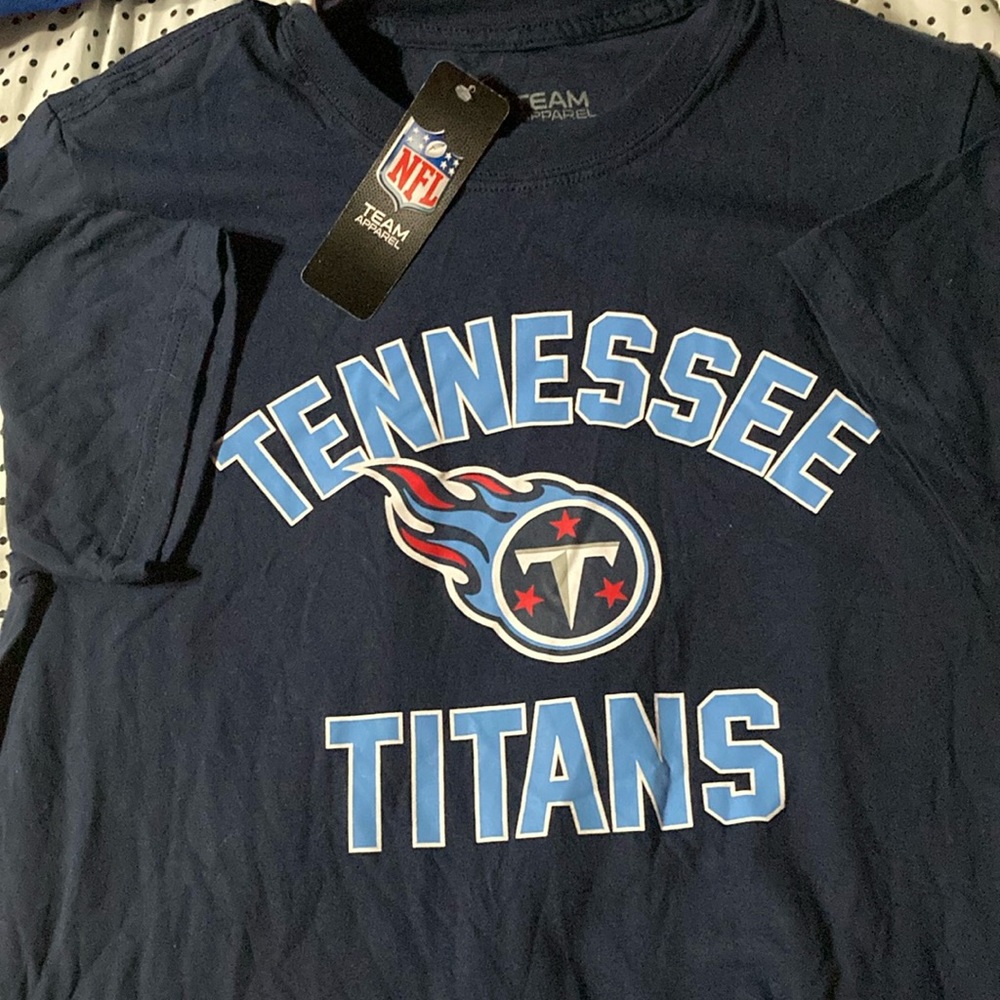 Tennessee Titans official NFL team apparel short sleeve shirt brand new with tag